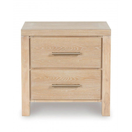 B5822 - 92 : Tủ Đầu Giường 02 Ngăn Kéo - Màu Kem Sứ Nung